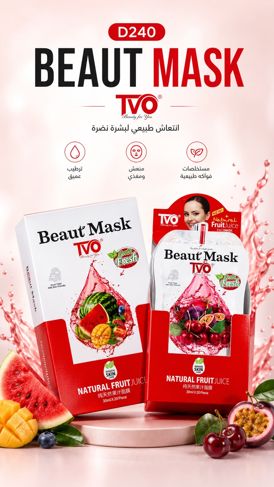 TVO Natural Fruit Mask