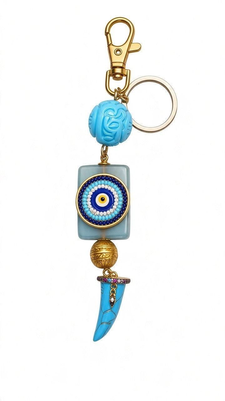 The Nazar Talisman Bag Charm & Keychain