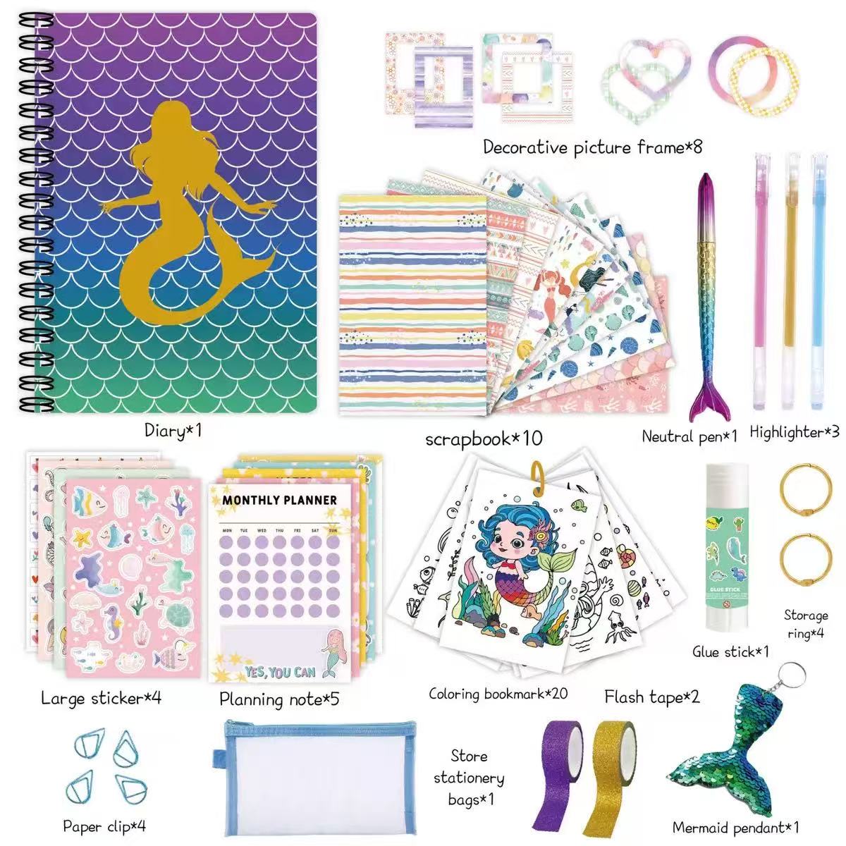 Mermaid DIY Jounal
