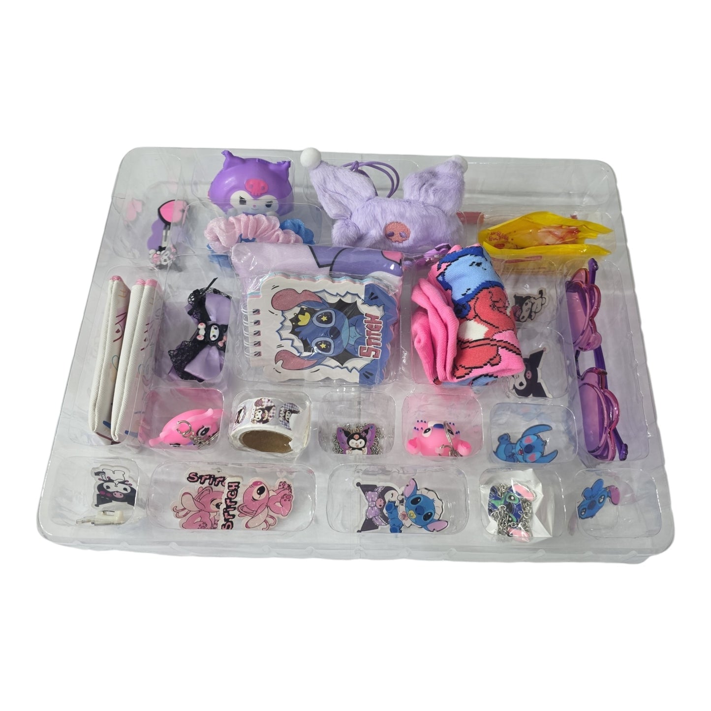 Kuromi VS Stitch Countdown Gift Box