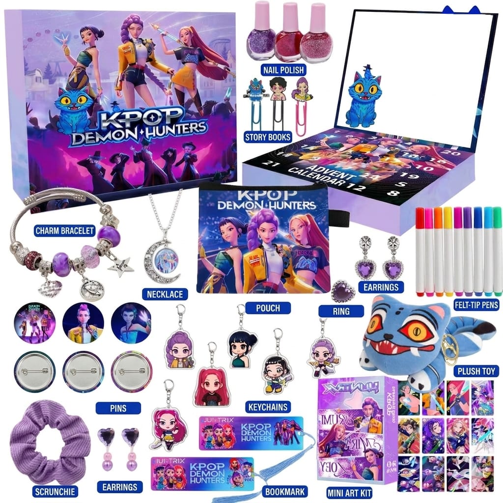 K-Pop Demon Hunters Ultimate Advent Countdown Gift Box