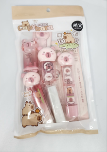 CapyBara Stationery Set [ 7 pcs ]