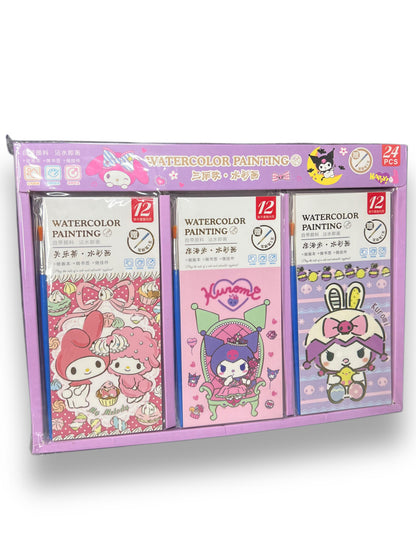 Sanrio Water-Color Activity Book