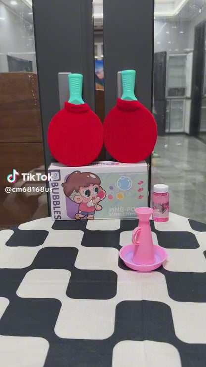 Magic Bouncing Bubble Ping-Pong Set