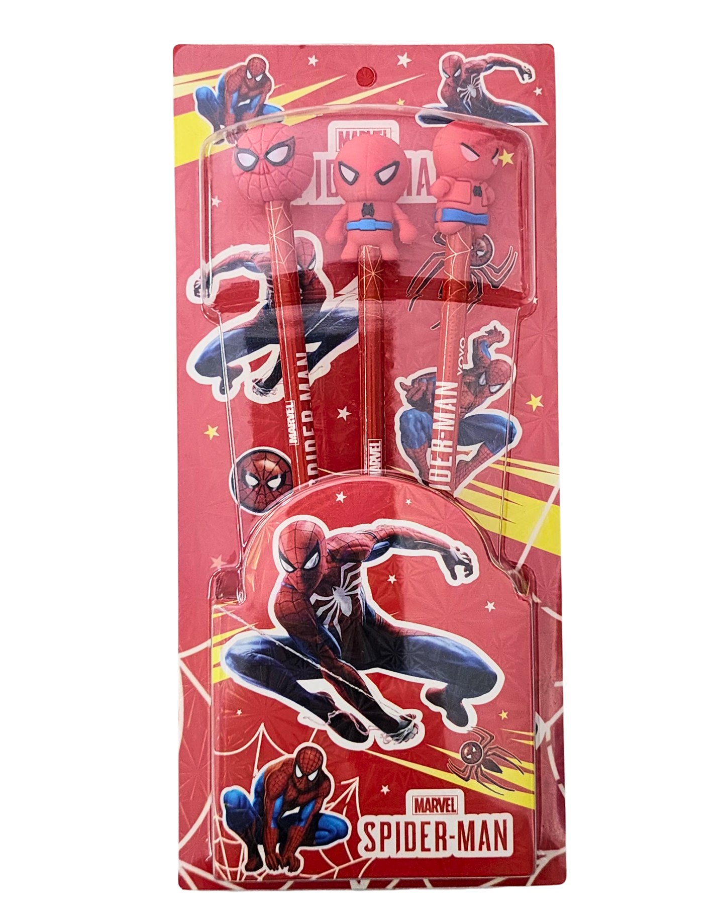 Cute Character Pencil Set (3 pcs)