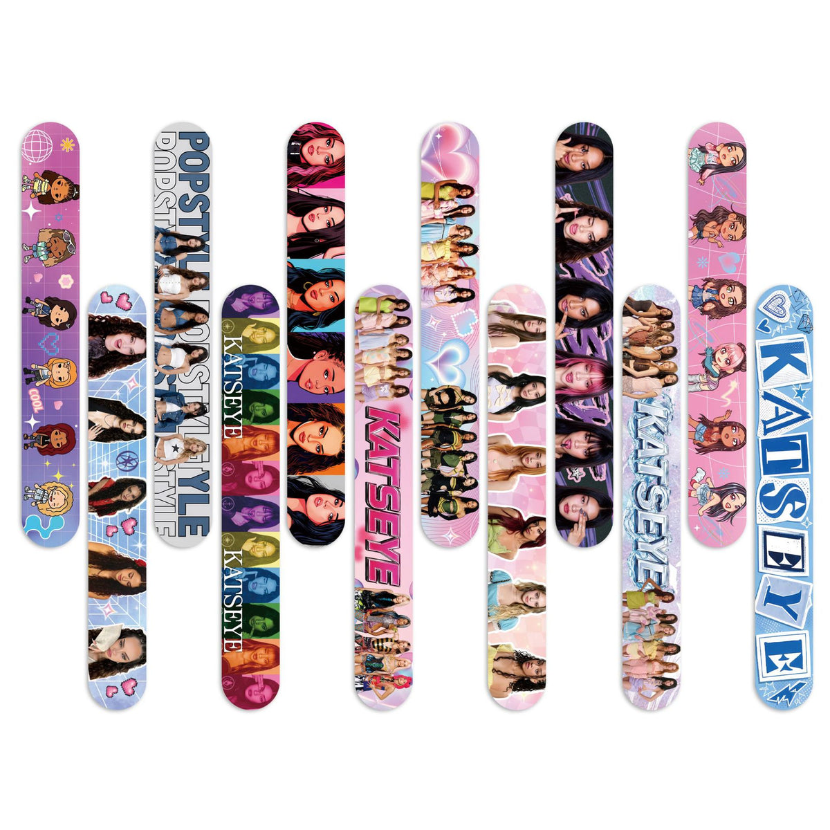 Katseye Slap on Bracelets