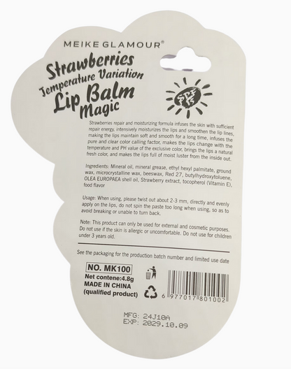 Strawberry Lip Balm Magic