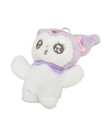 Kuromi Teddy Keychain