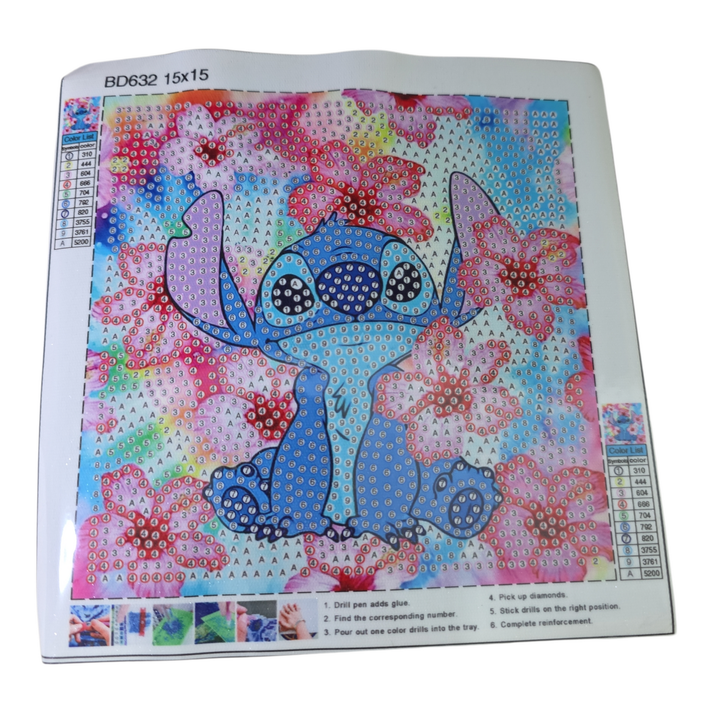 Stitch Diamond Art Picture Frame Set – DIY Sparkling Decor