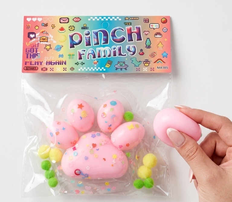 Large Cat Paw Squishy
