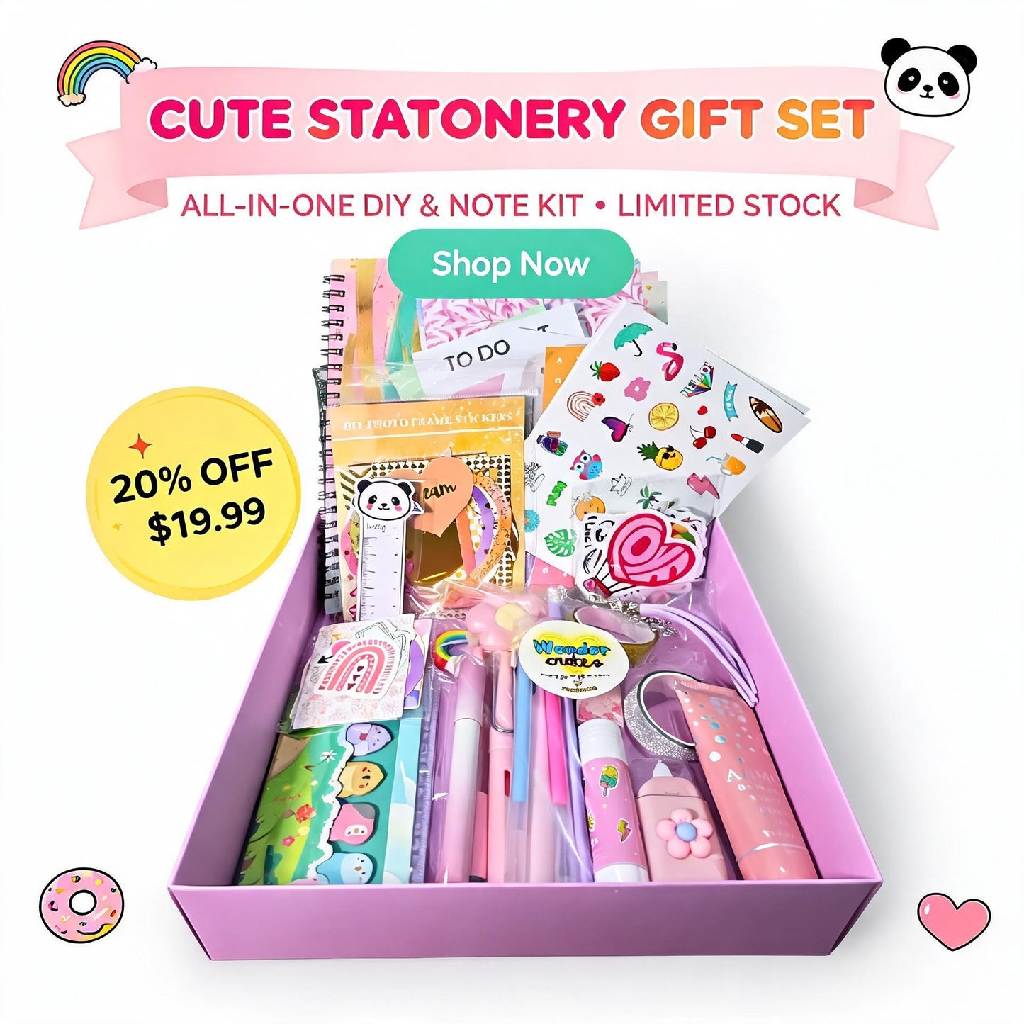 Cute Stationery Gift Set
