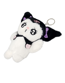 Kuromi Teddy Keychain