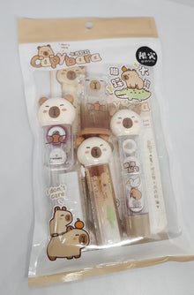 CapyBara Stationery Set [ 7 pcs ]