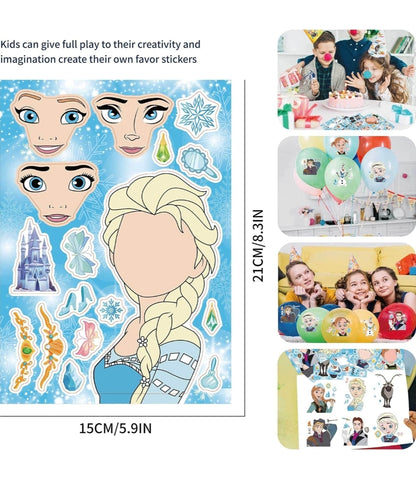Elsa Stickers Activity