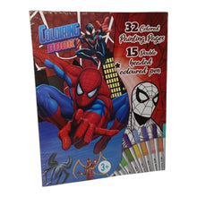 Spiderman Activity Book with Colors