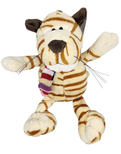 Tiger Teddy Keychain