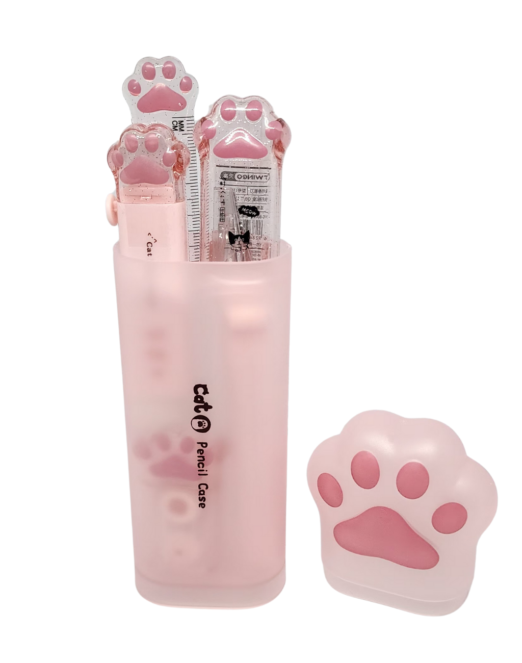 Kawaii Cat Paw Stationery Set [6pcs]