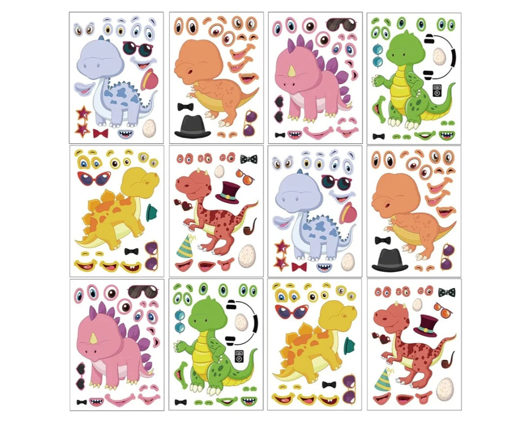 Dinosaurs activity stickers