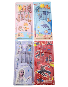 Cute Character Pencil Set (3 pcs)