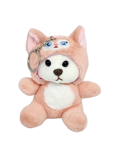 Cat Teddy Keychain