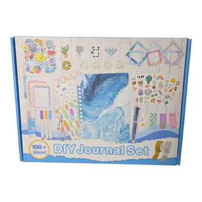 Ultimate 100+ Piece DIY Journal Set – Ocean Waves Edition