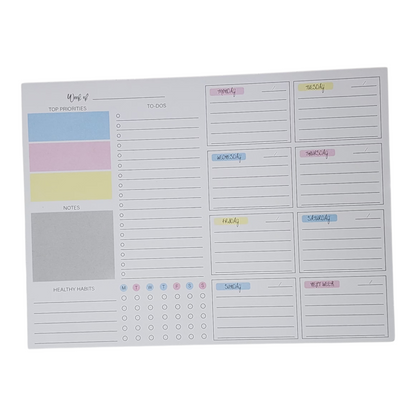Weekly Habit Tracker & Planner