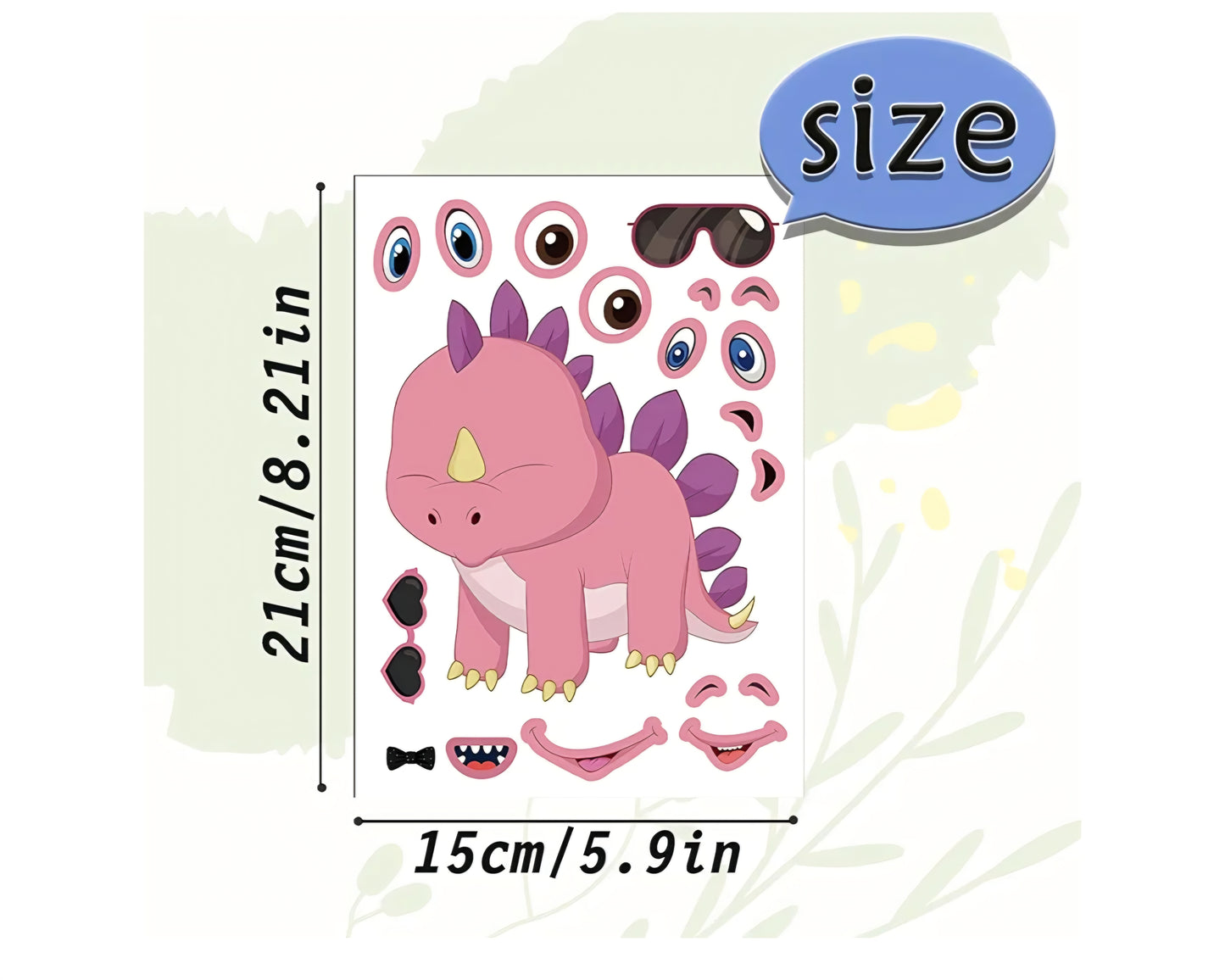 Dinosaurs activity stickers