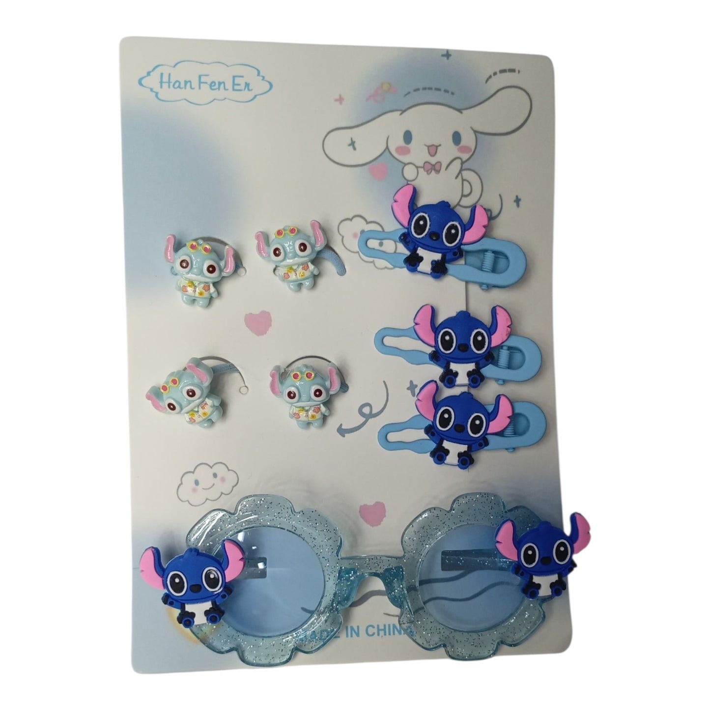 Stitch Sunglasses & Hair Accessory Set