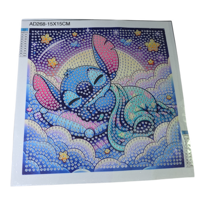 Stitch Diamond Art Picture Frame Set – DIY Sparkling Decor