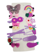 Hair Clips Bundles purple A