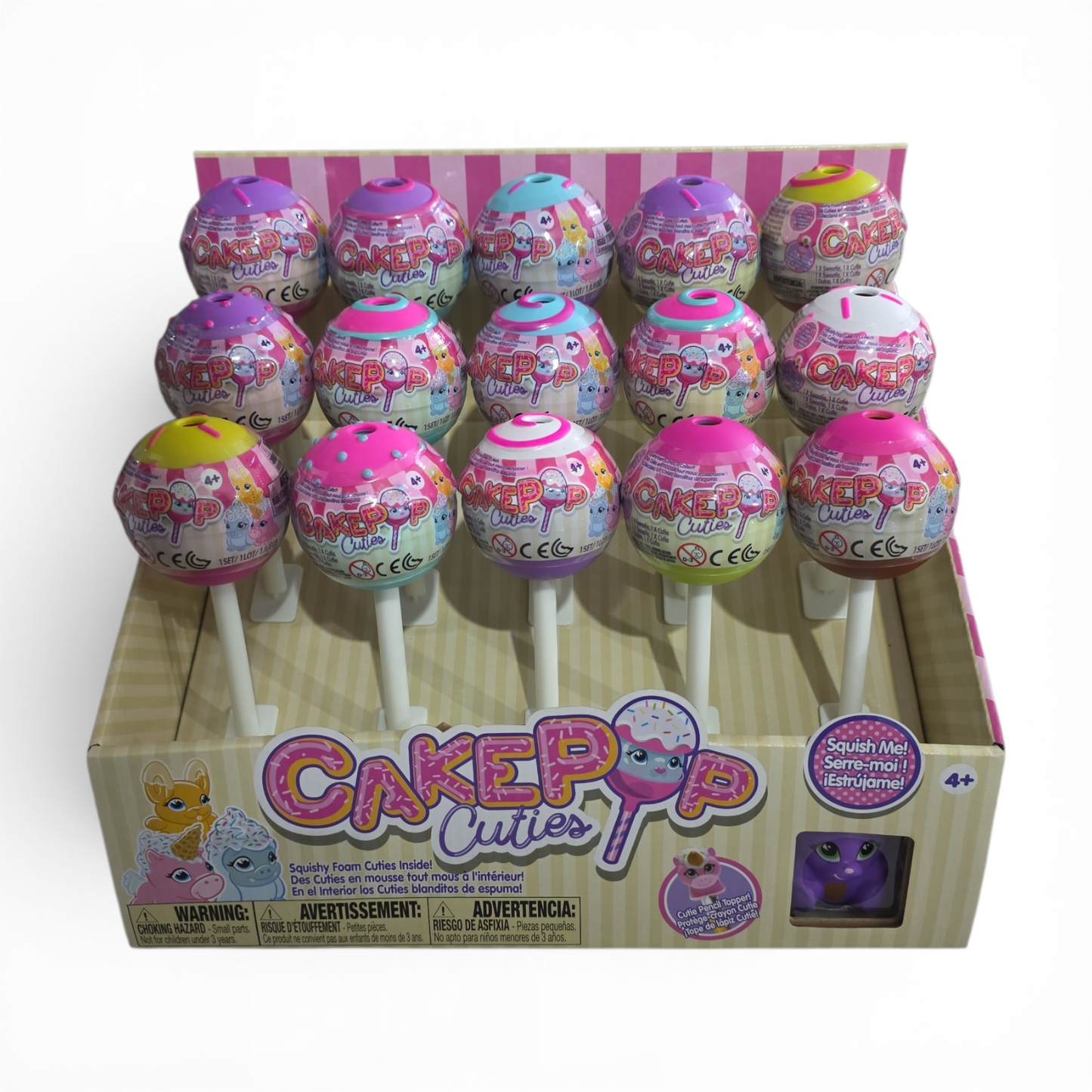 Cakepop Cuties Surprise Mystery Pack – Squishy Foam Toy