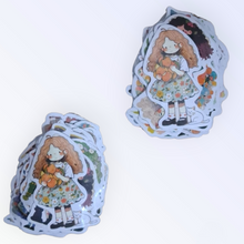 Cute Girl Vinyl Stickers