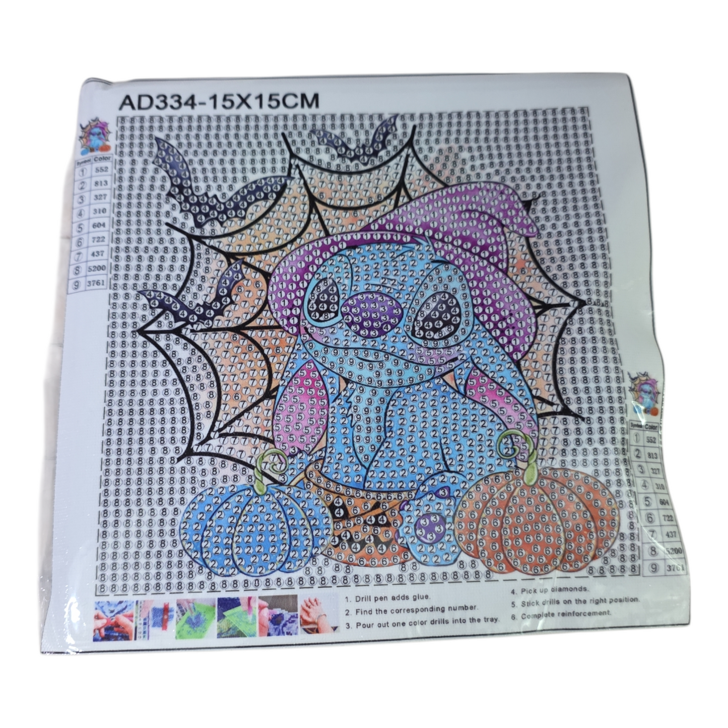 Stitch Diamond Art Picture Frame Set – DIY Sparkling Decor