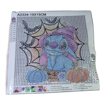 Stitch Diamond Art Picture Frame Set – DIY Sparkling Decor