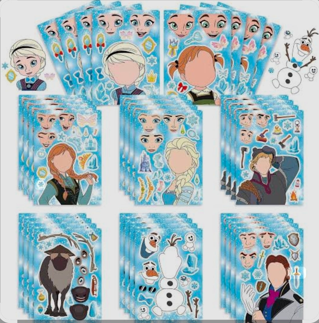 Elsa Stickers Activity