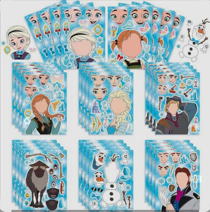 Elsa Stickers Activity