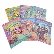 Keybaby Face-Changing "Makeup Show" Sticker Books – Creative DIY Activity Sets