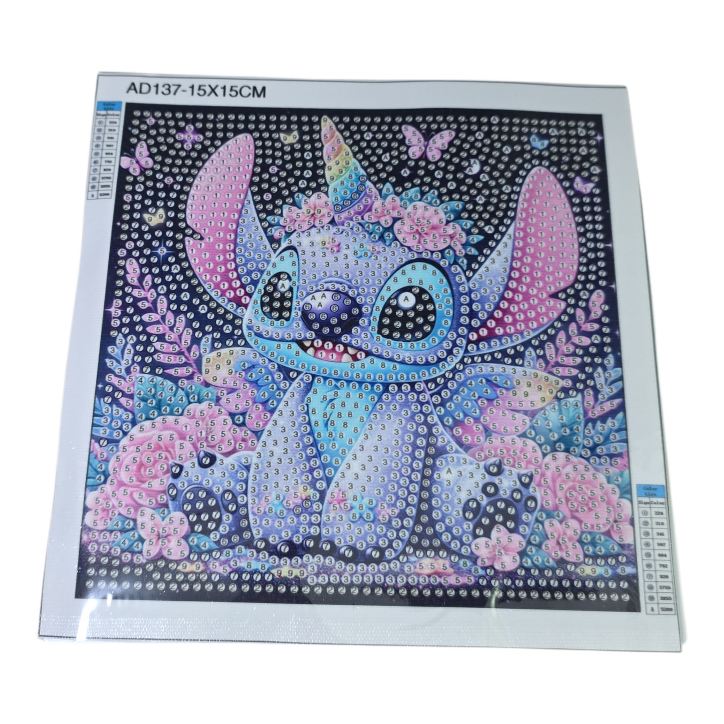 Stitch Diamond Art Picture Frame Set – DIY Sparkling Decor