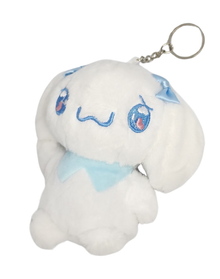 Cinnamon Roll Teddy Keychain