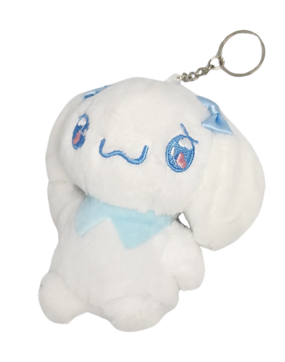 Cinnamon Roll Teddy Keychain