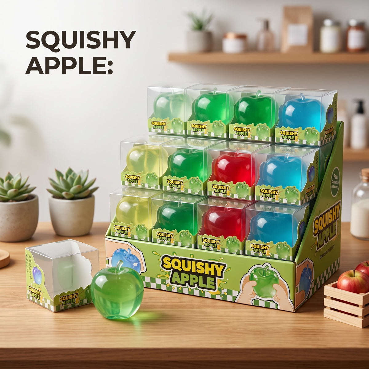 coconut apple squishy new stock