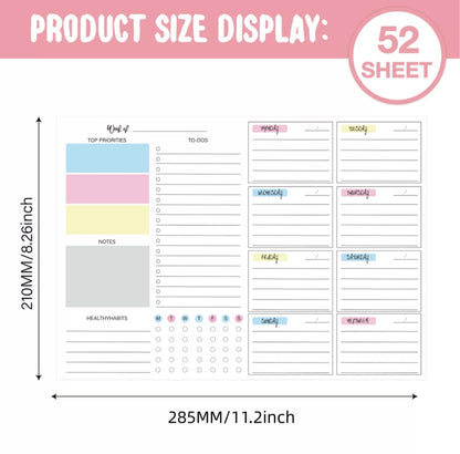 Weekly Habit Tracker & Planner