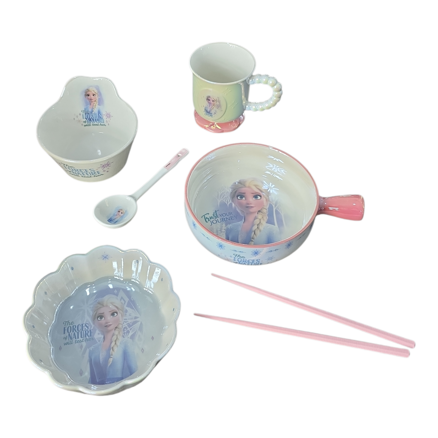 Frozen Elsa Ceramic Set