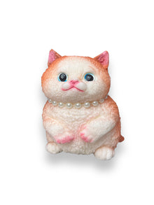 🐱 XXL Cat Squishy with Fur Bag