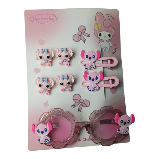 Stitch Sunglasses & Hair Accessory Set