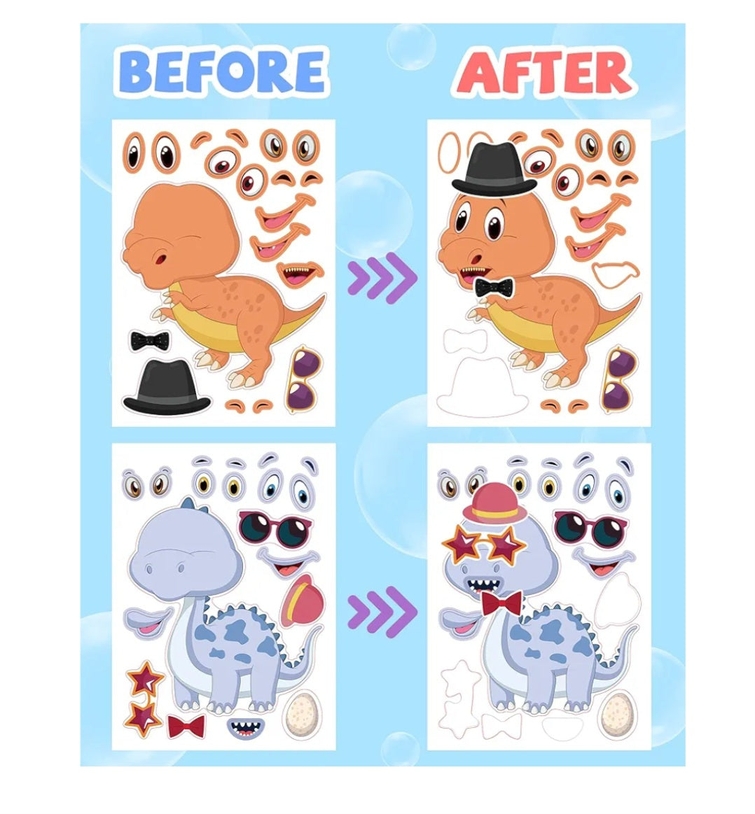Dinosaurs activity stickers