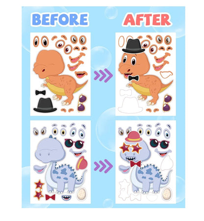 Dinosaurs activity stickers