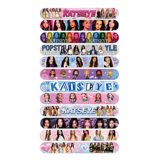 Katseye Slap on Bracelets