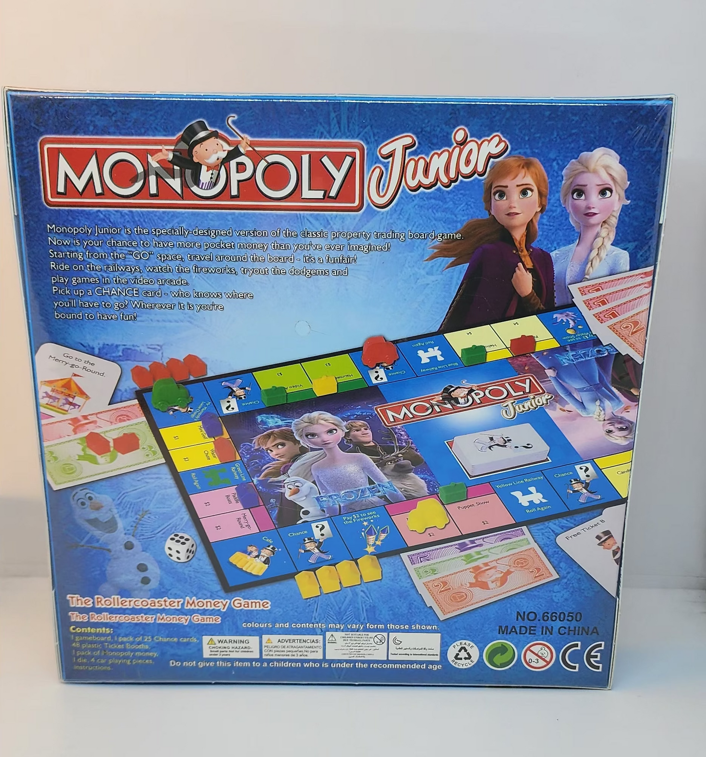 Elsa Monopoly Game
