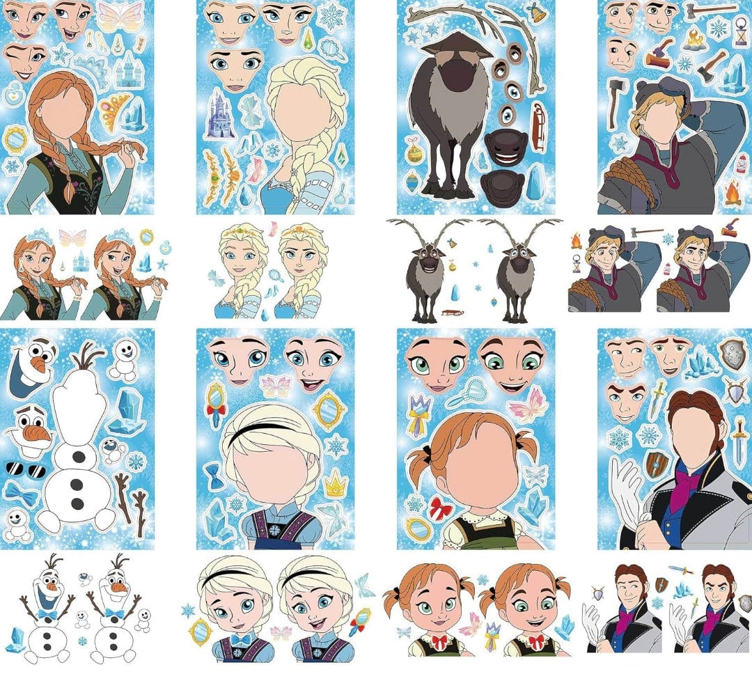 Elsa Stickers Activity
